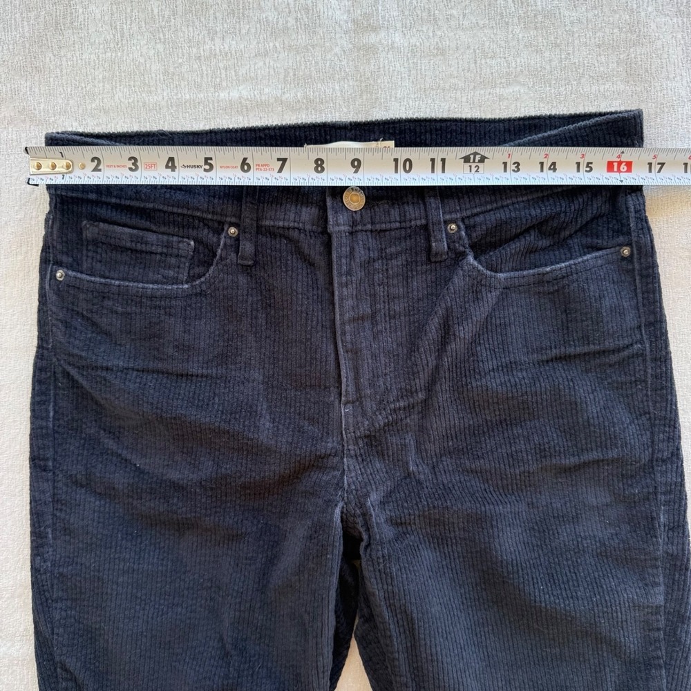 Levis 311 Shaping Skinny Corduroy Pants Black Size 31x30 High Rise - Picture 7 of 16